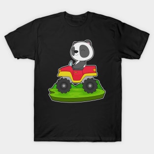 Panda Car T-Shirt